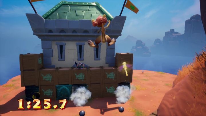 Następnie idź dalej na wprost - Wybrzeże Muszel - Solucja do Spyro: Year Of The Dragon - Spyro Reignited Trilogy - poradnik do gry