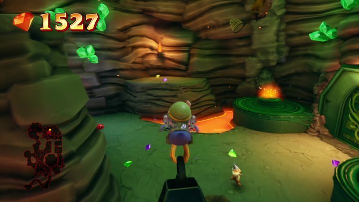 Kontynuuj podróż przez korytarze, stopniowo oczyszczając je z nosorogów - Baza Sierżanta Lota - Solucja do Spyro: Year Of The Dragon - Spyro Reignited Trilogy - poradnik do gry