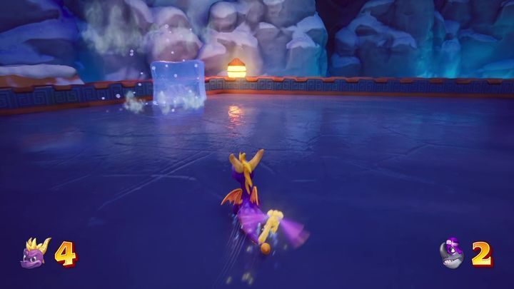 Obok pingwina znajdziesz też bankiera - Śnieżne Świątynie - Solucja do Spyro: Year Of The Dragon - Spyro Reignited Trilogy - poradnik do gry