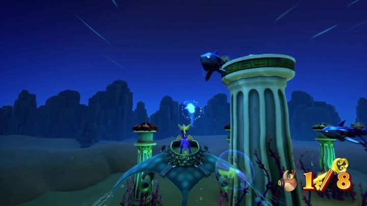 Jeśli natomiast wejdziesz do budynku, będziesz musiał przedostać się przez szereg stalowych płyt - Pustynne Ruiny - Solucja do Spyro: Year Of The Dragon - Spyro Reignited Trilogy - poradnik do gry