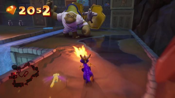 Wyjdziesz na sporych rozmiarów przestrzeń - Nawiedzony Grobowiec - Solucja do Spyro: Year Of The Dragon - Spyro Reignited Trilogy - poradnik do gry