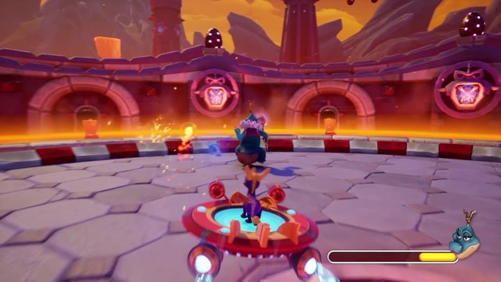 Ostatnią maszyną jaką będziesz miał okazję wykorzystać jest latający spodek - Czarownica - Bossowie w Spyro: Year Of The Dragon - Spyro Reignited Trilogy - poradnik do gry
