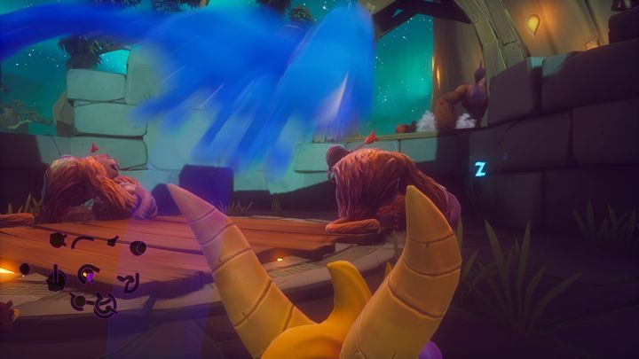 Wylądujesz wówczas po jej przeciwnej stronie, przez co nie spadniesz w przepaść - Wierzchołki Drzew - Solucja Spyro the Dragon - Spyro Reignited Trilogy - poradnik do gry