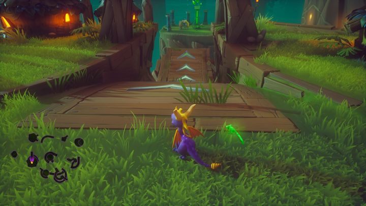 Po powrocie na wyspę z pierwszym smokiem natomiast możesz udać się w drugie miejsce - Wierzchołki Drzew - Solucja Spyro the Dragon - Spyro Reignited Trilogy - poradnik do gry