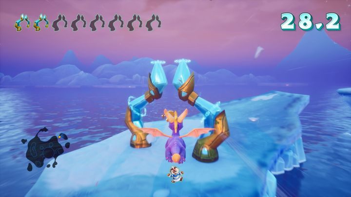 Następnie skieruj się w stronę bram - Lodowy Szlak - Solucja Spyro 2 Riptos Rage! - Spyro Reignited Trilogy - poradnik do gry