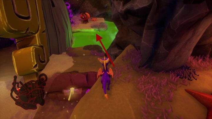 Jeśli Łowca jest wolnym to będziesz mógł rozegrać za nim dwa wyścigi - Zaginiona Flota - Solucja do Spyro: Year Of The Dragon - Spyro Reignited Trilogy - poradnik do gry