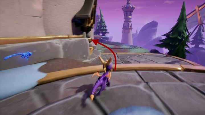 Wykorzystaj do tego przejście, które otworzy się w momencie ucieczki - Skała Silnodmucha - Solucja Spyro the Dragon - Spyro Reignited Trilogy - poradnik do gry