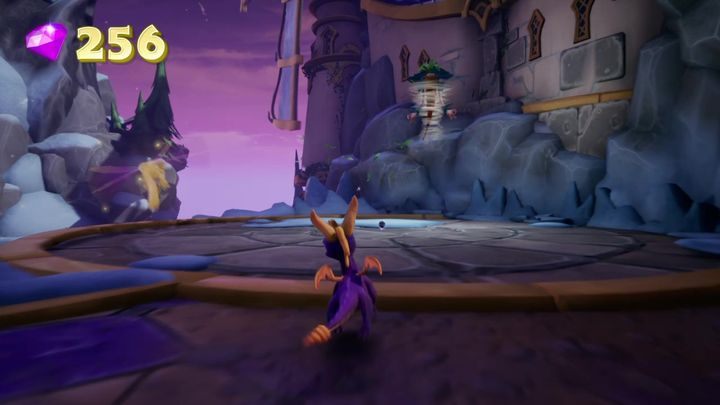 Nie znajdziesz tutaj przeciwników - Skała Silnodmucha - Solucja Spyro the Dragon - Spyro Reignited Trilogy - poradnik do gry