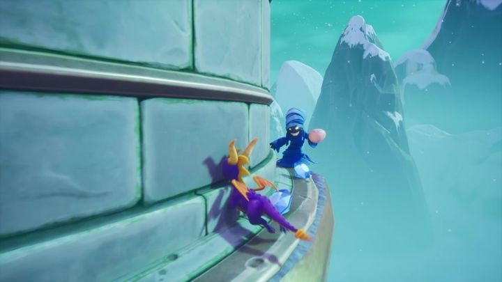 Na polanie poziom pod portalem kończącym poziom - Jaja smoków w Spyro the Dragon - Spyro Reignited Trilogy - poradnik do gry