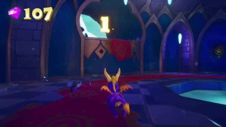 Przy wyjściu z jaskini trafisz na pierwszego smoka do uratowania - Wzgórze czarnoksiężników - Solucja Spyro the Dragon - Spyro Reignited Trilogy - poradnik do gry