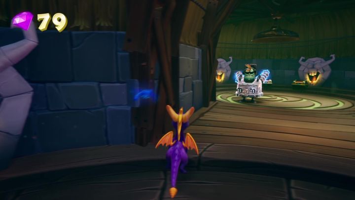 Przejdź przez bramę - Drewniana osada - Solucja Spyro the Dragon - Spyro Reignited Trilogy - poradnik do gry