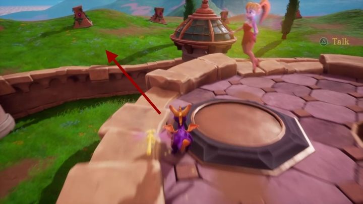 Tam zostanie ci jedynie zebranie pozostałych kryształów - Kamienne Wzgórze - Solucja Spyro the Dragon - Spyro Reignited Trilogy - poradnik do gry