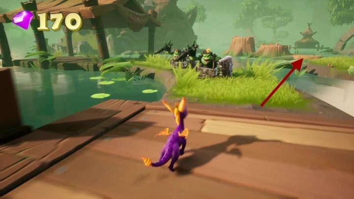 Nie idź jednak za wróżką kierunkową - Mgliste trzęsawisko - Solucja Spyro the Dragon - Spyro Reignited Trilogy - poradnik do gry