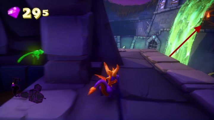 Po walce możesz udać się do budynku, którego brama otworzyła się po pokonaniu bossa - Twierdza Metalgłowy - Solucja Spyro the Dragon - Spyro Reignited Trilogy - poradnik do gry