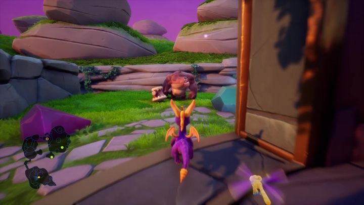Etap rozpoczniesz na sporych rozmiarów polanie - Migot - Solucja Spyro 2 Riptos Rage! - Spyro Reignited Trilogy - poradnik do gry