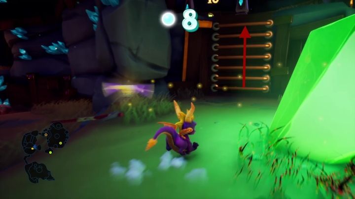 Następnie udaj się w kierunku jaskini - Migot - Solucja Spyro 2 Riptos Rage! - Spyro Reignited Trilogy - poradnik do gry