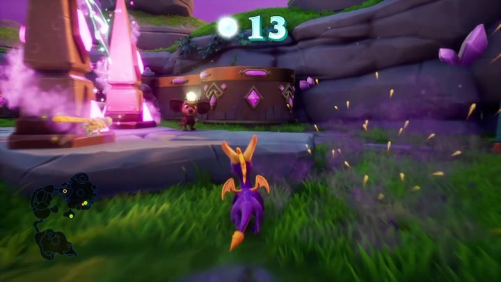 Pozwoli ci ona dostać się na półkę okalającą poziom - Migot - Solucja Spyro 2 Riptos Rage! - Spyro Reignited Trilogy - poradnik do gry