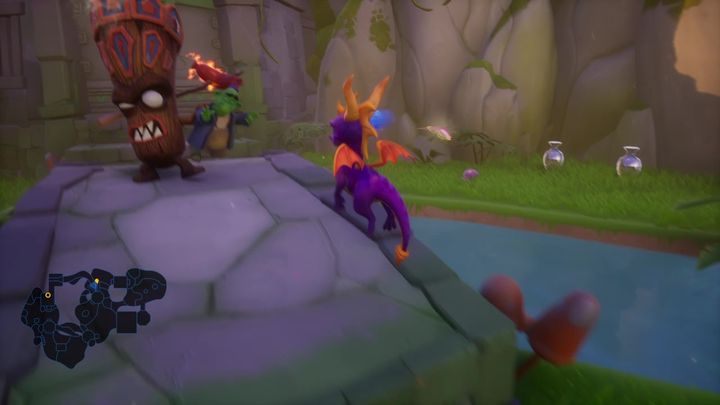 Potem będziesz mógł wrócić na powierzchnię i udać się przez bramę - Rzeźbozdrój - Solucja Spyro 2 Riptos Rage! - Spyro Reignited Trilogy - poradnik do gry