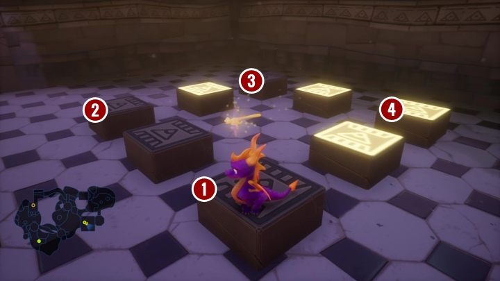 Drugim zadaniem jest nakarmienie posągu odpowiednimi rybami - Rzeźbozdrój - Solucja Spyro 2 Riptos Rage! - Spyro Reignited Trilogy - poradnik do gry