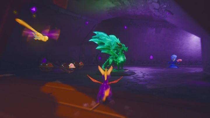 Dotarcie do Kelwina wymaga skorzystania z półki skalnej na której znajduje się Zander - Smoki do odnalezienia w Spyro the Dragon - Spyro Reignited Trilogy - poradnik do gry