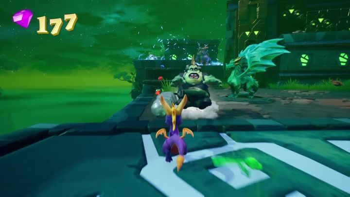 Cyprin znajduje się na końcu drogi z płytami elektrycznymi - Smoki do odnalezienia w Spyro the Dragon - Spyro Reignited Trilogy - poradnik do gry