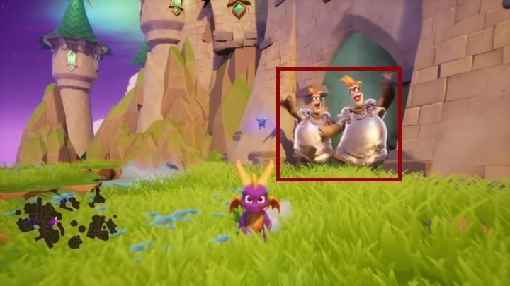 Komentarz: Jest to pomieszczenie znajdujące się za dwoma nicponiami - Punkty doświadczenia w Spyro the Dragon - Spyro Reignited Trilogy - poradnik do gry