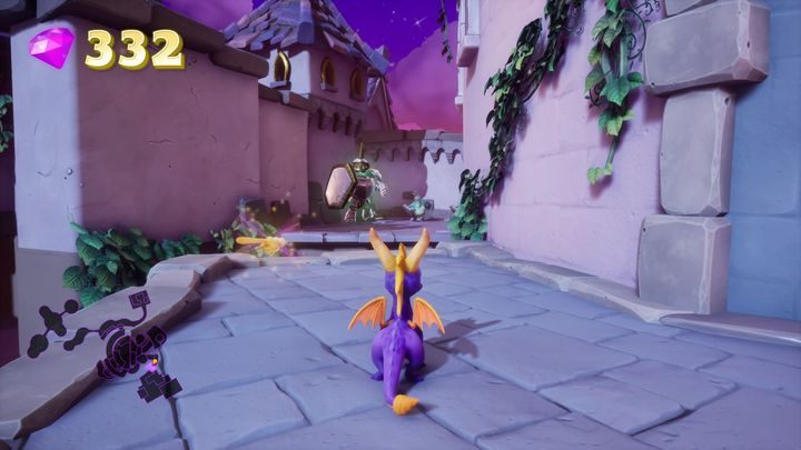 Drugie przejście prowadzi już na koniec poziomu - Nawiedzone wieże - Solucja Spyro the Dragon - Spyro Reignited Trilogy - poradnik do gry