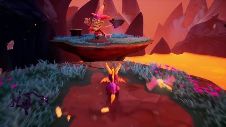 W przypadku tej wali, bardzo liczy się precyzja - Jacques - Boss w Spyro the Dragon - Spyro Reignited Trilogy - poradnik do gry