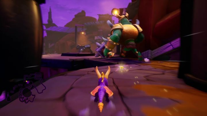 Po zdobyciu klucza udaj się do bramy - Gniesnośny Gnork - Boss w Spyro the Dragon - Spyro Reignited Trilogy - poradnik do gry