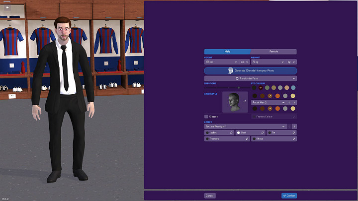 Pierwszą i bardzo istotną rzeczą po włączeniu gry Football Manager 2019 jest stworzenie profilu Managera - Pierwsze kroki w Football Manager 2019 - Football Manager 2019 - poradnik do gry