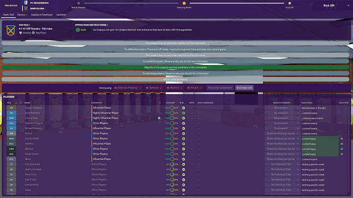 Do każdego meczu musisz przygotowywać się indywidualnie - Porady ogólne - Football Manager 2019 - Football Manager 2019 - poradnik do gry