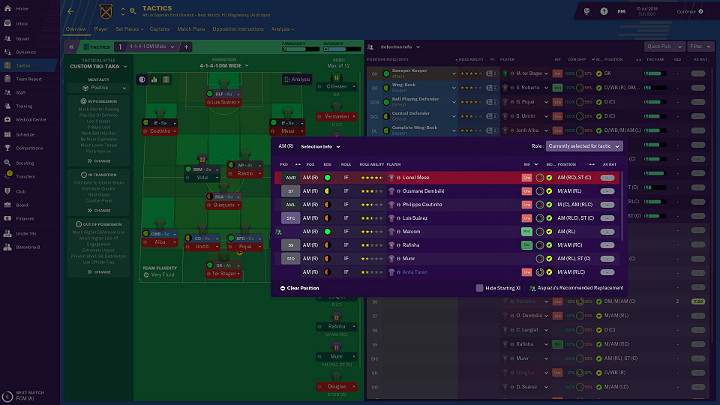 Taktyka jest niezwykle ważną częścią gry w Football Manager 2019 - Taktyka w Football Manager 2019 - Football Manager 2019 - poradnik do gry