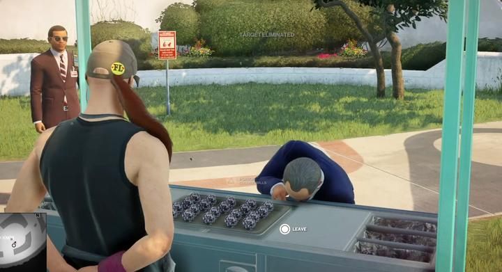 Robert nie lubi jednak kokosowych kulek... - Zadania fabularne w misji Linia mety | Hitman 2 - Hitman 2 - poradnik do gry