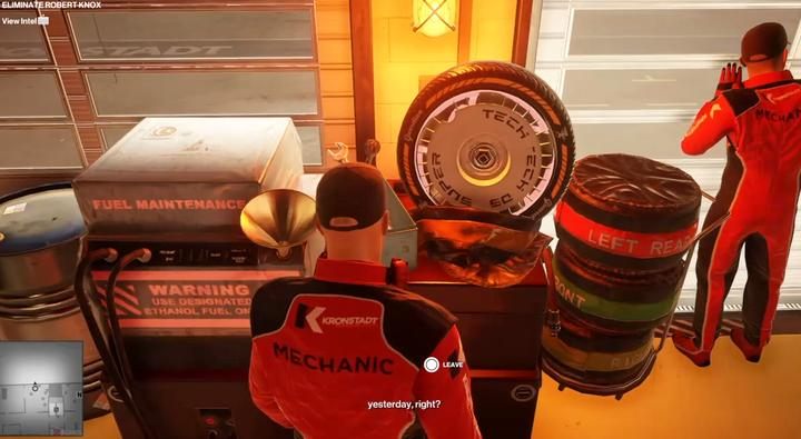 Miejsce sabotażu w Kronstadt - takie samo znajdziesz w garażu Kowoon - Wyzwania: wyczyny w misji Linia Mety (Miami) | Hitman 2 - Hitman 2 - poradnik do gry