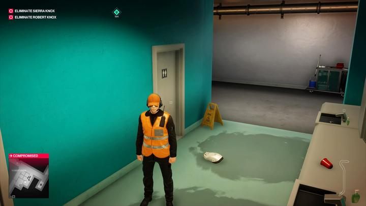 Porządkowy - Najlepsze przebrania w misji Linia Mety (Miami) | Hitman 2 - Hitman 2 - poradnik do gry