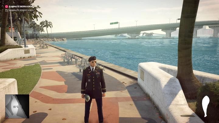 Ted Mendez z rybą - Najlepsze przebrania w misji Linia Mety (Miami) | Hitman 2 - Hitman 2 - poradnik do gry