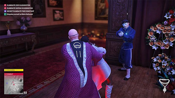 To nietypowe wyzwanie, bo jest ono częściowo powiązane z misją fabularną Zagadki muzeum dotyczącą zamordowania Sophii Washington - Zamordowanie Zoe Washington w misji Stowarzyszenie Arki | Hitman 2 - Hitman 2 - poradnik do gry