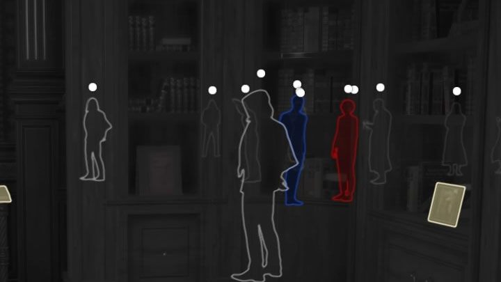 Dodatkowy sposób na łatwe rozpoznanie Stałej to użycie trybu instynktu - jest on w nim oznaczany na niebiesko - Jak zachować się w sprawie Stałej w misji Stowarzyszenie Arki? | Hitman 2 - Hitman 2 - poradnik do gry