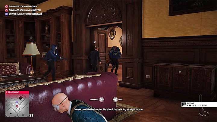 Zadbaj o to żeby ktoś odnalazł ogłuszoną osobę - Jak zachować się w sprawie Stałej w misji Stowarzyszenie Arki? | Hitman 2 - Hitman 2 - poradnik do gry