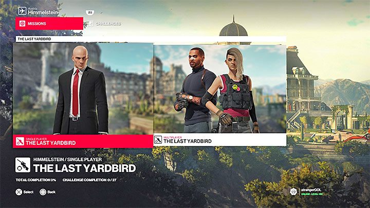 Misję The Last Yardbird (oraz kolejne misje trybu Sniper Assassin, które dodaną zostaną w przyszłości) możesz rozegrać w pojedynkę lub w kooperacji z drugim graczem - The Last Yardbird w lokalizacji Himmelstein | Hitman 2 - Hitman 2 - poradnik do gry