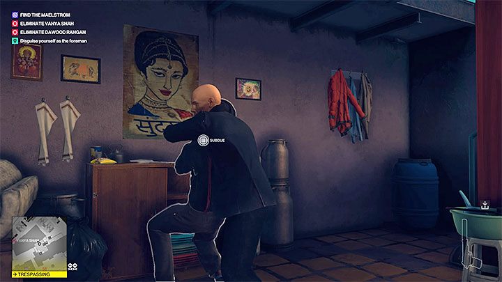 Brygadzista przebywa wraz z jednym z pracowników na piętrze - Zadania fabularne w misji Pościg za zjawą | Hitman 2 - Hitman 2 - poradnik do gry