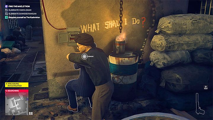 Ostatnia część tej misji to przejęcie tożsamości Kaszmirczyka - Zadania fabularne w misji Pościg za zjawą | Hitman 2 - Hitman 2 - poradnik do gry
