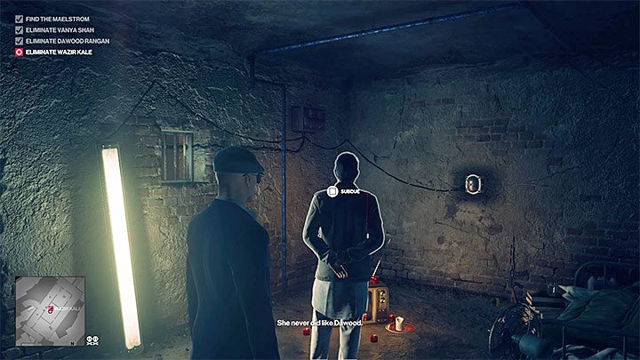Zatrzymaj się przy wejściu do pomieszczenia, które pilnowane jest przez dwóch nowych bandytów - Zadania fabularne w misji Pościg za zjawą | Hitman 2 - Hitman 2 - poradnik do gry