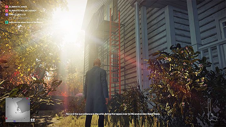 Samo zabranie taśmy nie załatwia niestety sprawy, bo musisz jej jeszcze odsłuchać - Misje fabularne w Zatoczce Whittleton | Hitman 2 - Hitman 2 - poradnik do gry