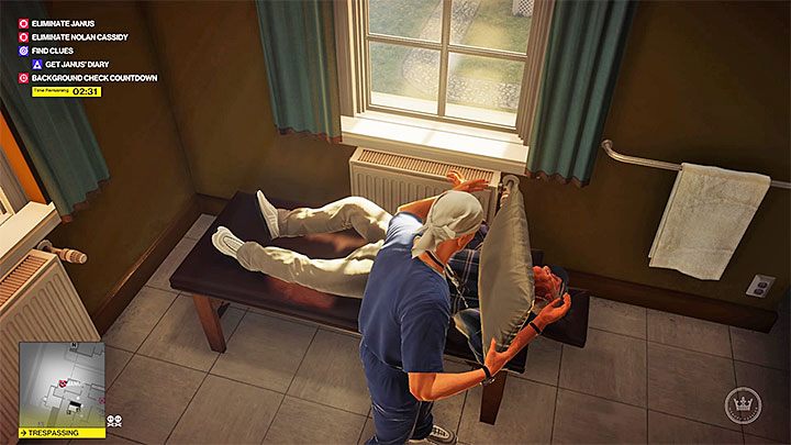 Wyzwanie to powiązane jest z misją fabularną W zdrowym ciele - Zamordowanie Janusa w Zatoczce Whittleton | Hitman 2 - Hitman 2 - poradnik do gry