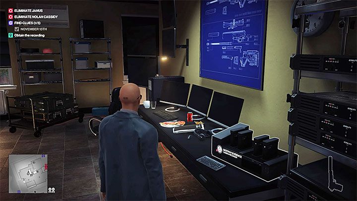 Pierwsze miejsce gdzie można sabotować monitoring to kuchnia posiadłości Nolana Cassidyego - Gdzie sabotować monitoring w Zatoczce Whittleton? | Hitman 2 - Hitman 2 - poradnik do gry