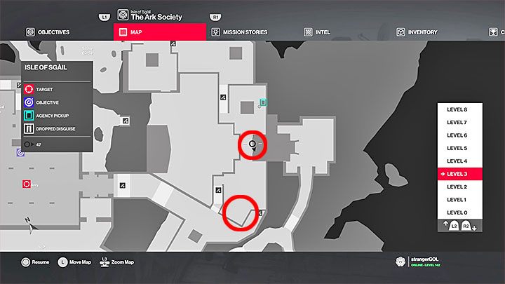 2 tokeny odnajduje się na wschodnim murze na poziomie 3 - Jak łatwo zebrać 10 unikalnych monet (pamiątkowych tokenów)? | Hitman 2 - Hitman 2 - poradnik do gry