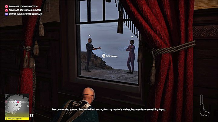 Stała będzie teraz chciał spotkać się z Sophią Washington - Misje fabularne w misji Stowarzyszenie Arki | Hitman 2 - Hitman 2 - poradnik do gry