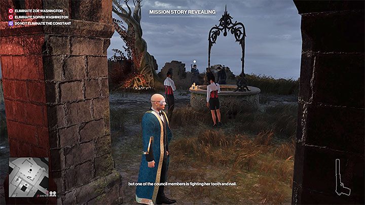 O tej misji fabularnej możesz dowiedzieć się po tym jak dotrzesz do starego dębu (Old Oak Tree) na poziomie 4 - jest to północno-zachodnia część mapy - Misje fabularne w misji Stowarzyszenie Arki | Hitman 2 - Hitman 2 - poradnik do gry