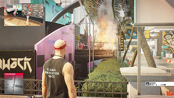 Po tym jak zagwarantujesz zwycięstwo Sierry w wyścigu należy sabotować system fajerwerków aktywowanych na podium - Hitman 2: Miami - wszystkie trofea, lista - Hitman 2 - poradnik do gry